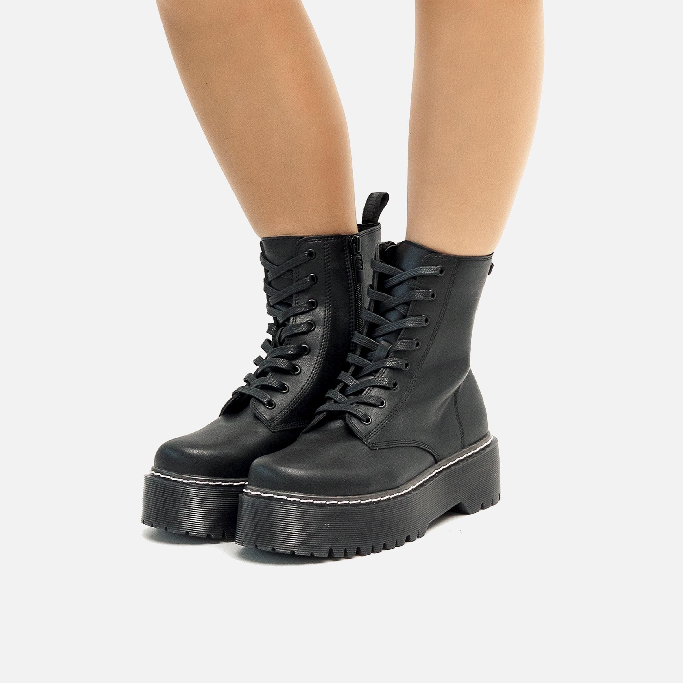 Botines militares de cheap mujer